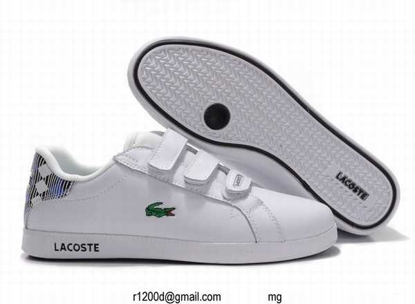 lacoste chaussure femme